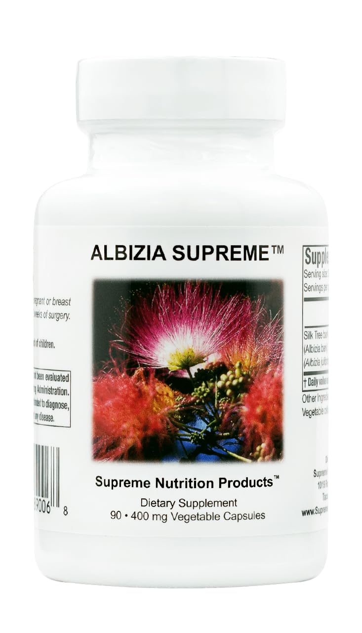 Supreme Nutrition Albizia Supreme Silk Tree Bark - 90 Vegetarian Capsules