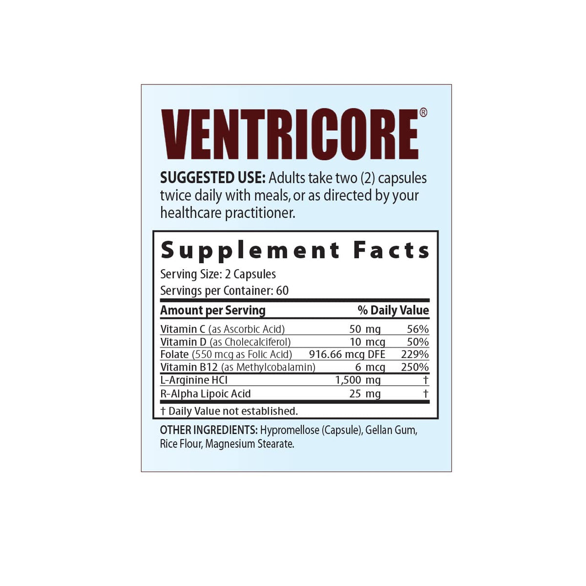 Medix Select Ventricore Circulatory Formula - 120 Capsules - image 2