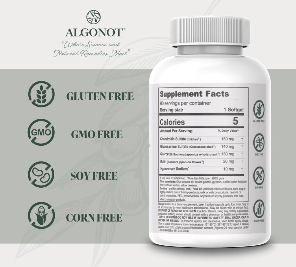 Algonot CystoProtek Bladder Health Softgels - 90 Capsules - image 4