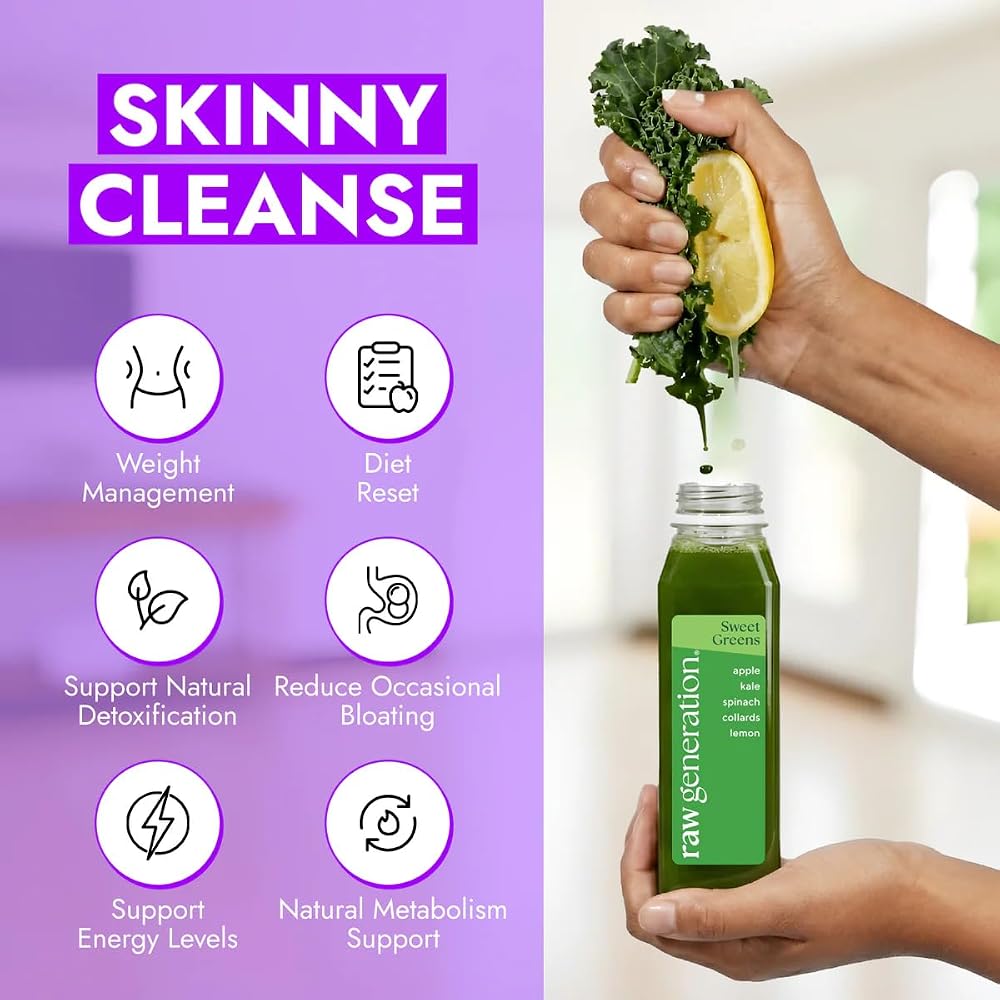 Raw Generation Skinny Juice Cleanse 10-Day - 60 Bottles - image 5