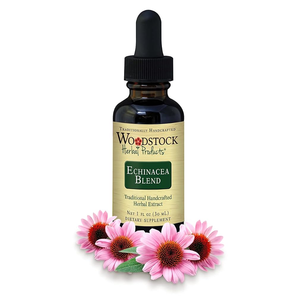 Woodstock Herbal Products Echinacea Root and Flower - 1 Fl Oz