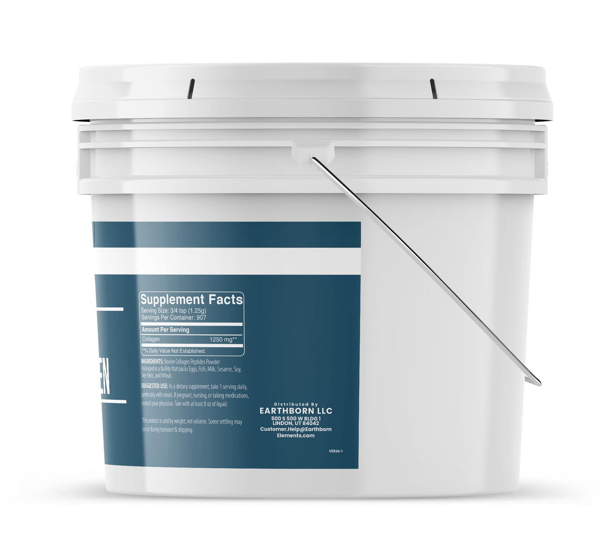 Earthborn Elements Bovine Collagen Peptides Powder