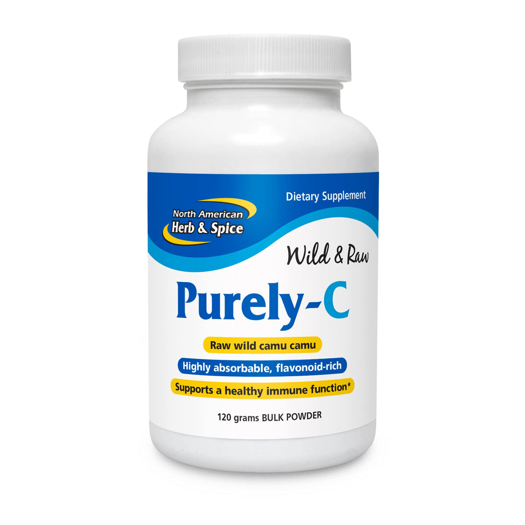 NORTH AMERICAN HERB & SPICE Purely-C Vitamin C Powder - 120g