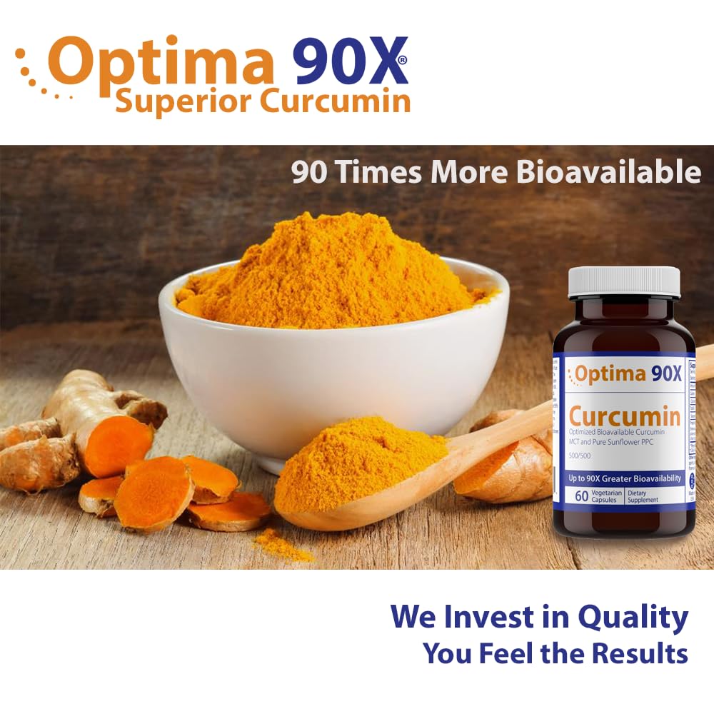 Nutrasal Optima 90X Curcumin - 60 Capsules - image 5
