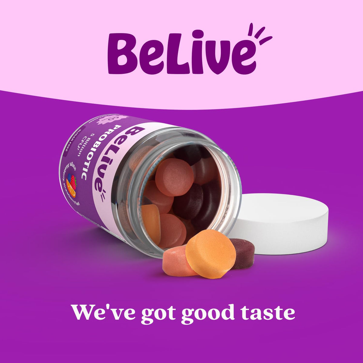 BeLive Probiotic Gummies with 5 Billion CFUs - 60 Count - image 7
