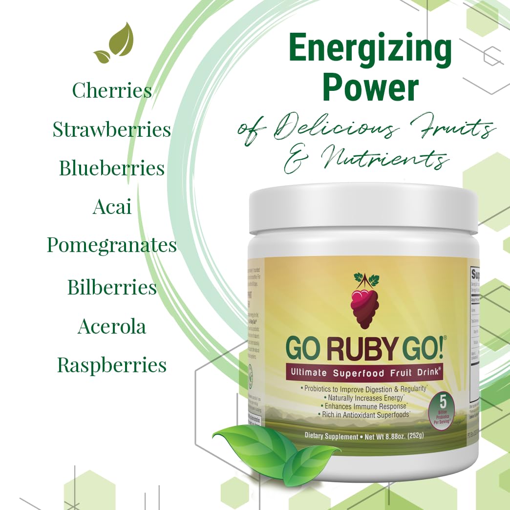 IVL GO Ruby GO Red Superfood Powder - 8.88 oz - image 4