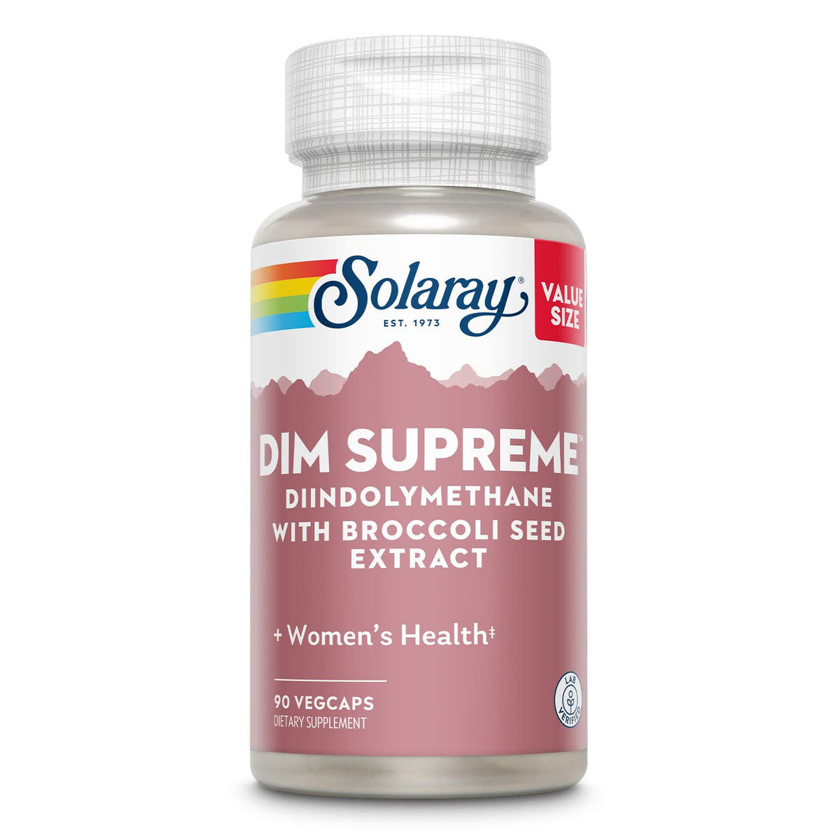 SOLARAY DIM Supreme 100 mg Women's Health - 90 Vegetarian Capsules