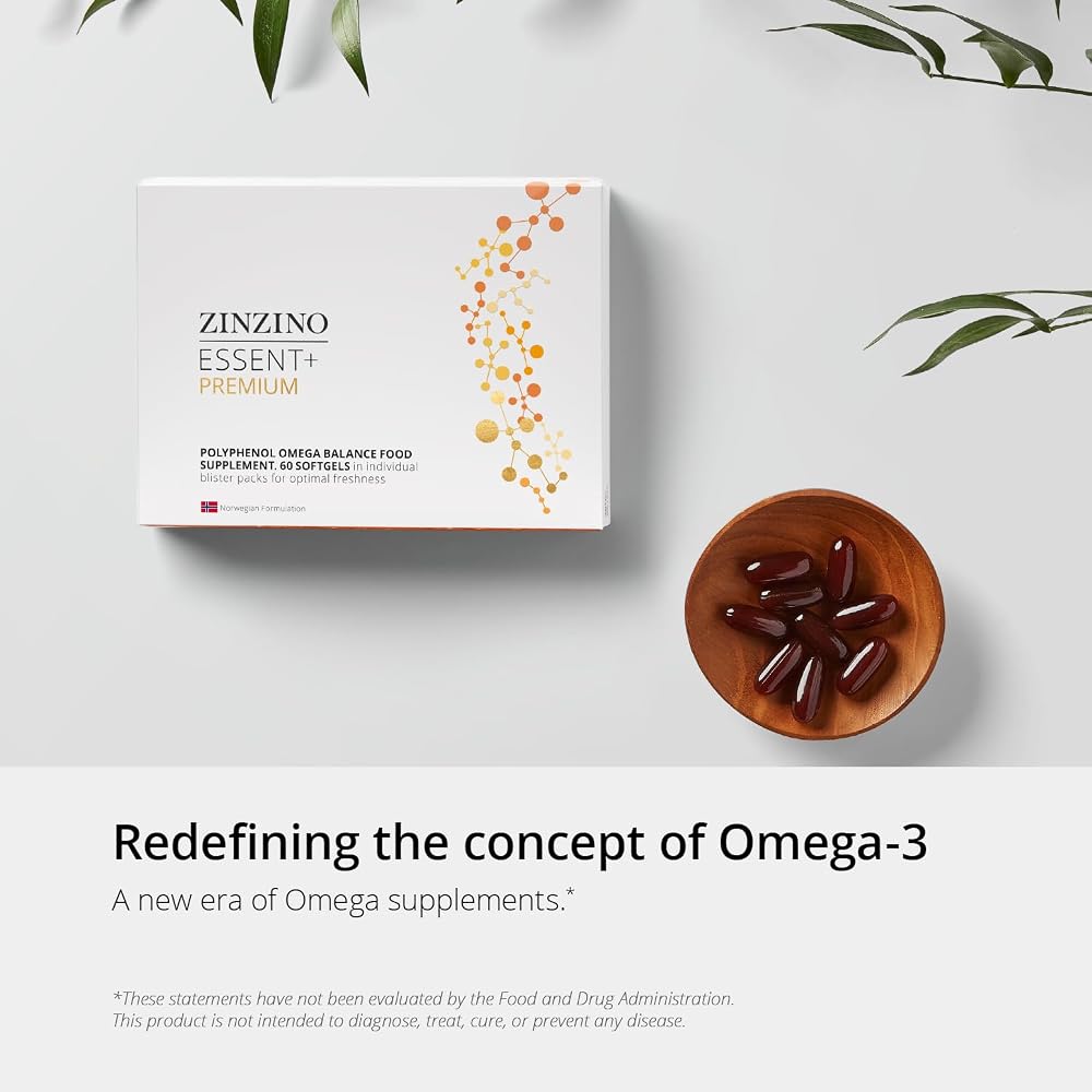 Zinzino Essent+ Premium Omega Balance - 60 Softgels - image 5