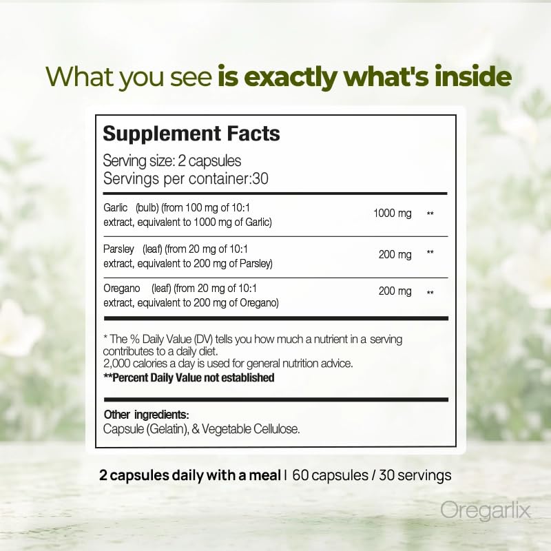 Paleolf Paleolife Oregarlix Gut Health Supplement - 60 Capsules - image 4