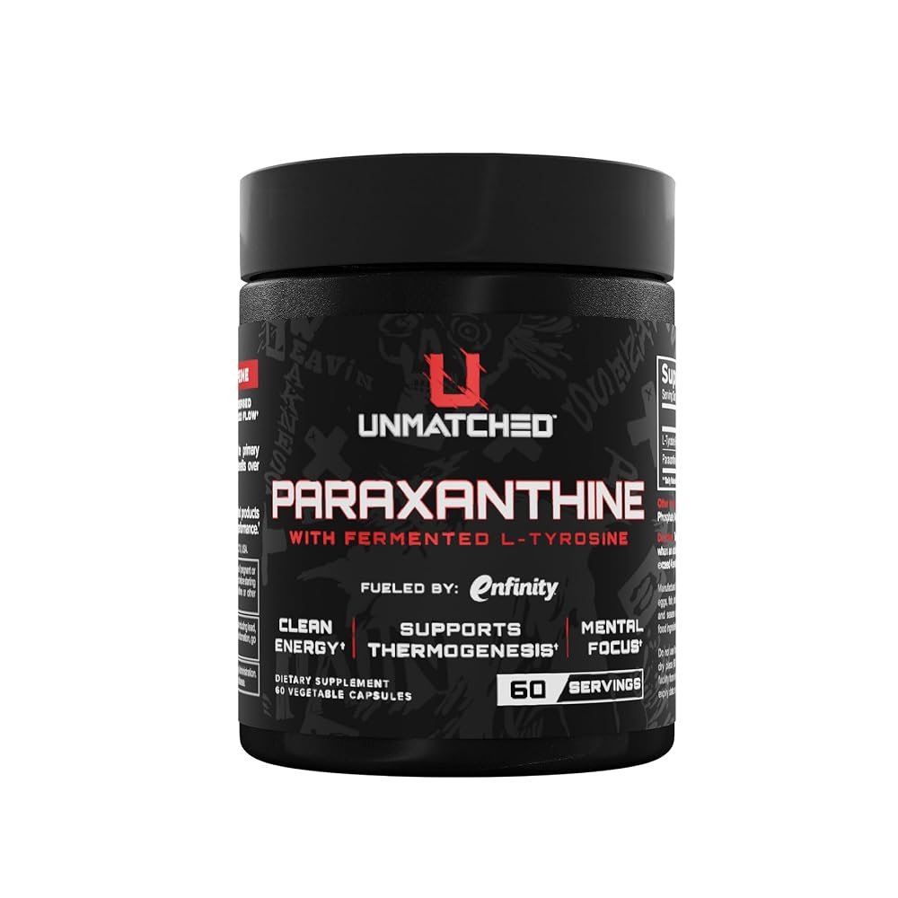 Unmatched Paraxanthine with L-Tyrosine Clean Energy - 60 Vegetable Capsules