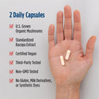 Nordic Naturals Cognition Mushroom Complex Brain Support - 60 Capsules - image 4