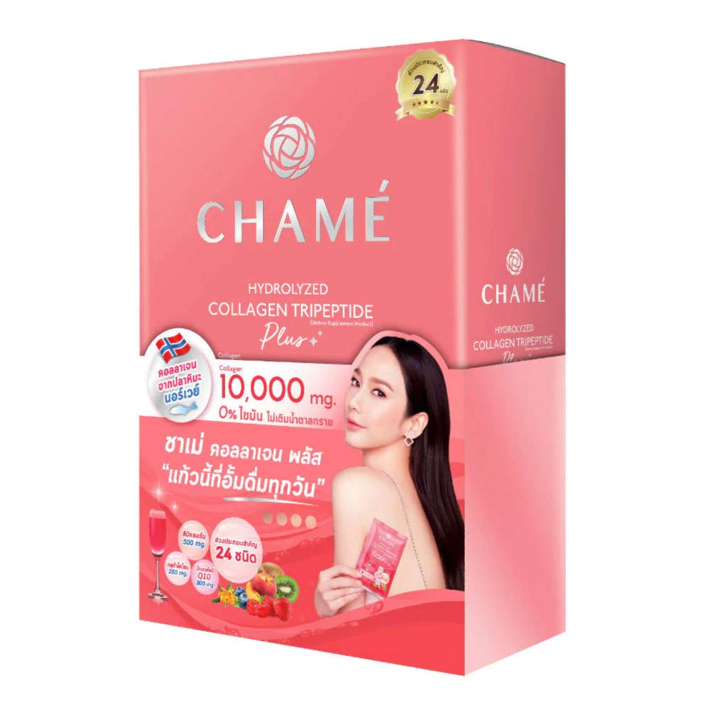 Chame' White Strawberry Collagen Premium Skin - 1 Bottle