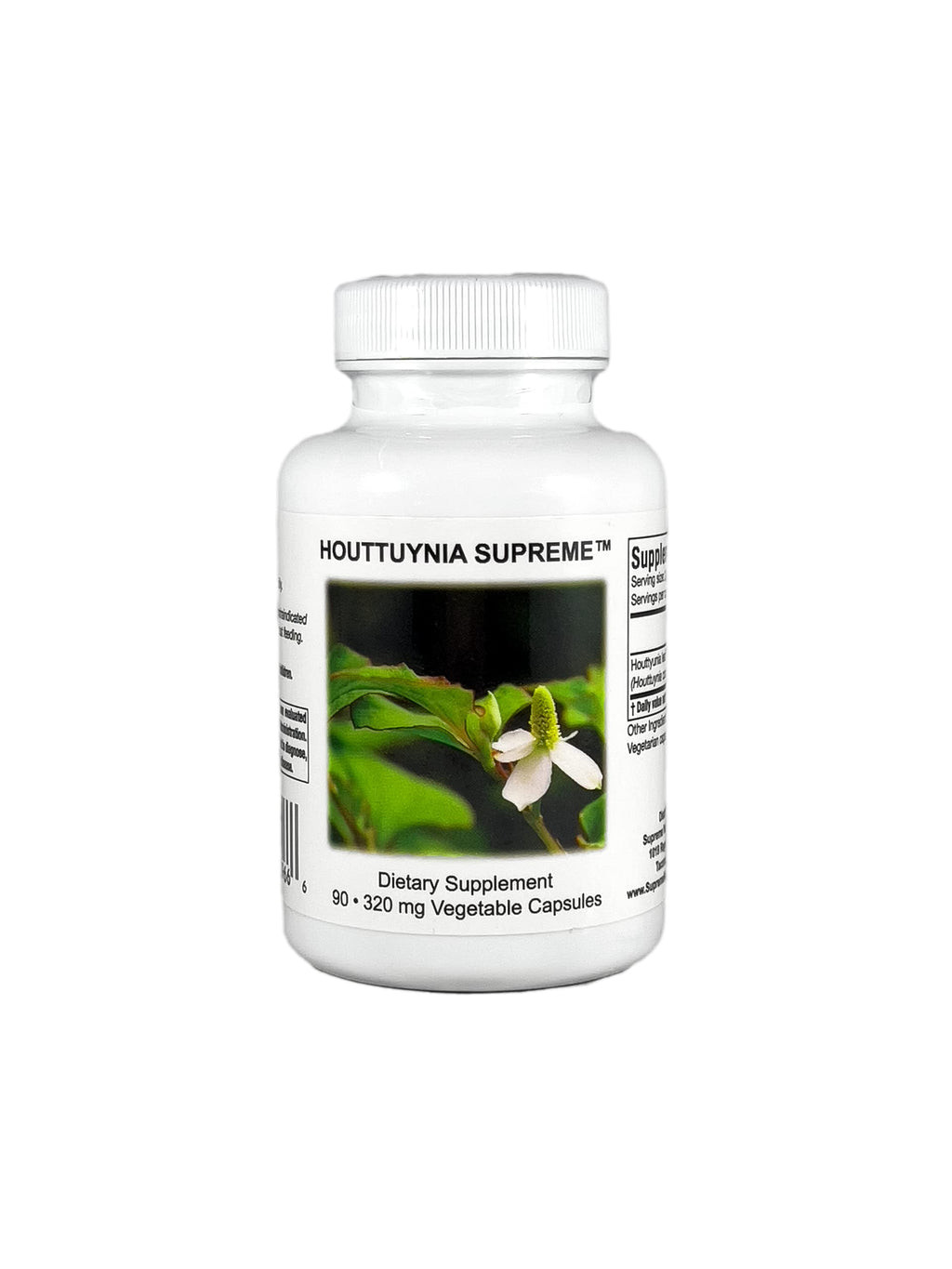 Supreme Nutrition Houttuynia Supreme Pure Herb - 90 Vegetarian Capsules