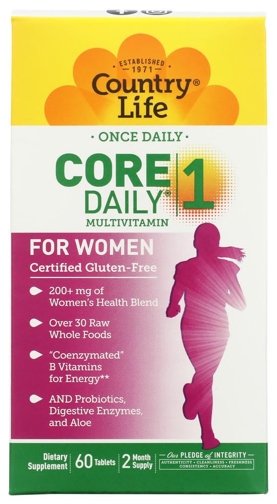 Country Life Multivitamin Women Core Daily 1 - 60 Tablets
