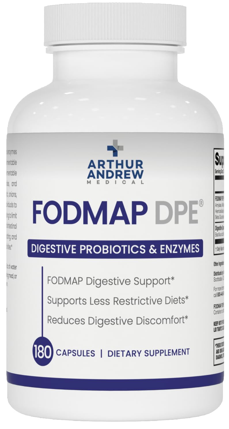 Arthur Andrew Medical, FODMAP DPE, Digestive Enzymes, Capsules