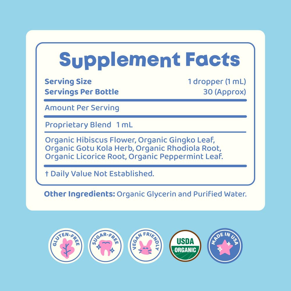 JoySpring Genius Kids Focus Drops SmartBerry Vanilla - 30 Servings - image 7