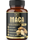 Agobi 7in1 Maca Root Capsules with Ashwagandha & Ginseng - 150 Count