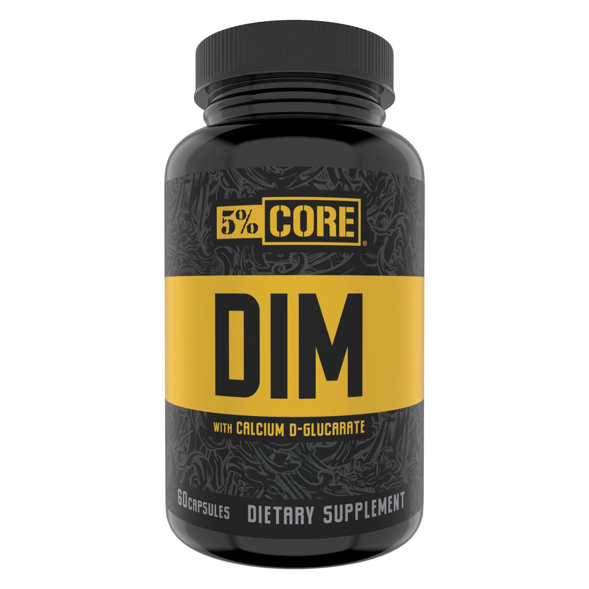 5% Nutrition Core DIM Supplement for Estrogen Support - 60 Capsules