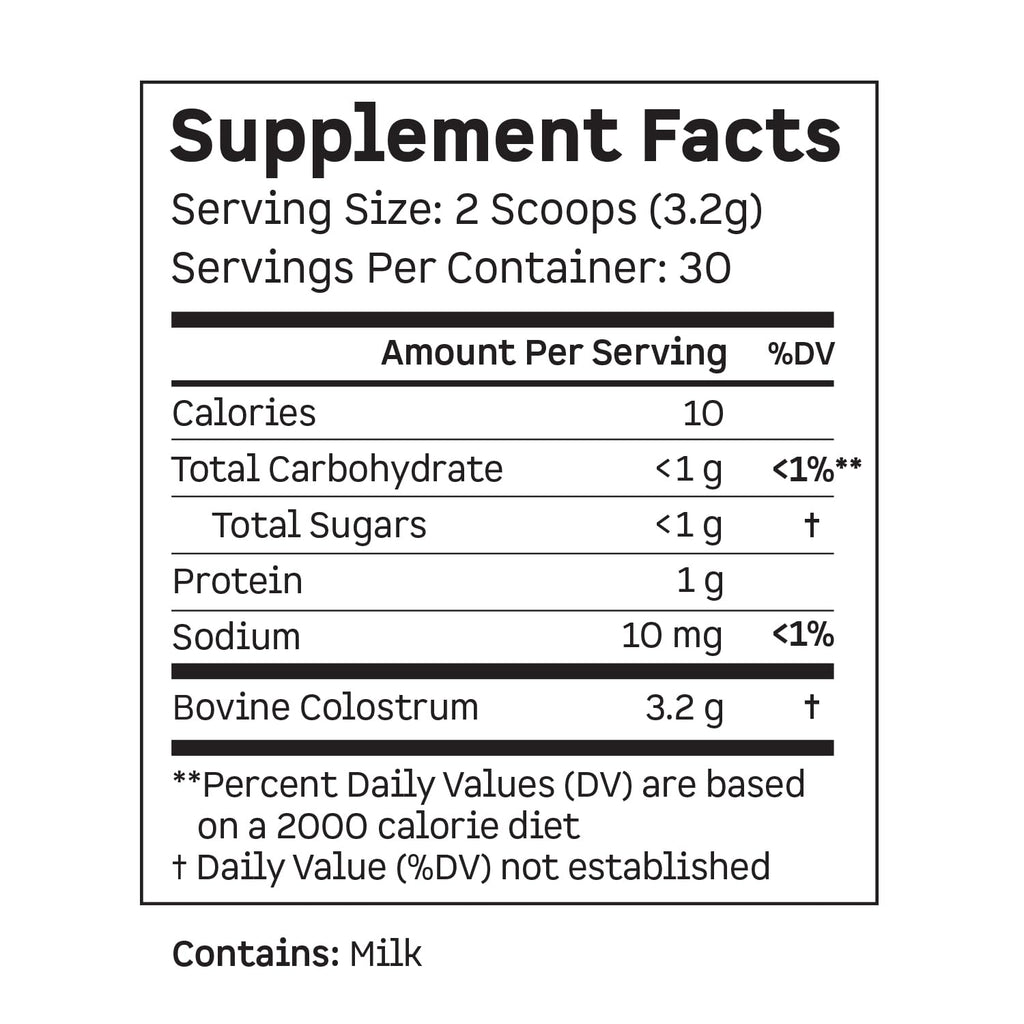 Kion Grass-Fed Bovine Colostrum Powder Gut & Immune Support - 3.39 oz - image 7