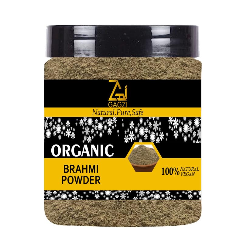 Organic Brahmi Powder 3 Oz / 85.05 Gram (Pack of 1) - GAGZI