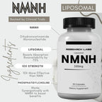 Research Labs Liposomal NMNH (NMN Supplement Alternative) 500mg Per