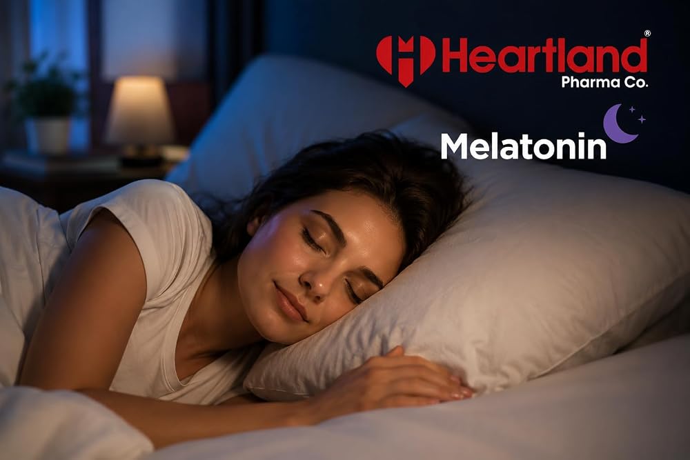 Heartland Pharma Melatonin 5mg Tablets Sleep Aid - 60 Count - image 5