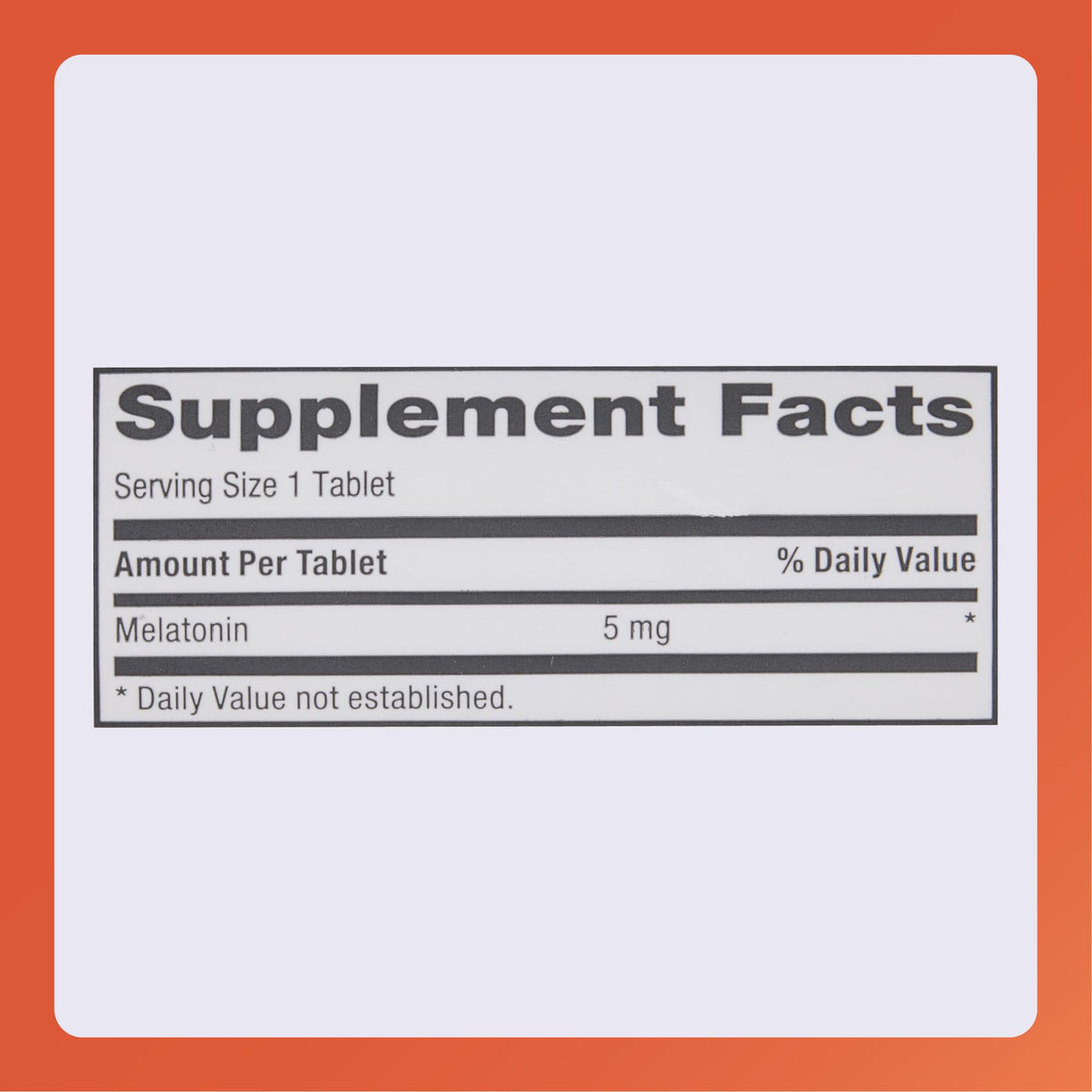 Rugby Melatonin 5mg Tablets - 90 Count - image 5