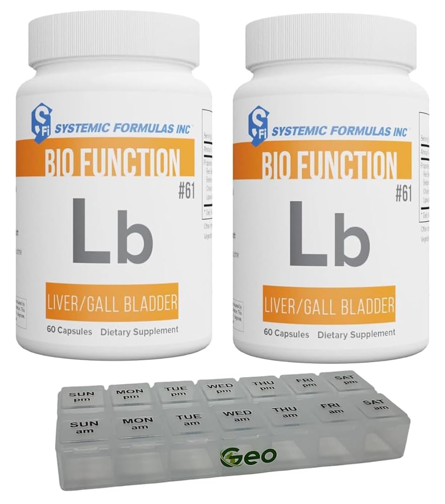 Generic Systemic Formulas LB Liver/Gall Bladder Support - 120 Capsules - image 4
