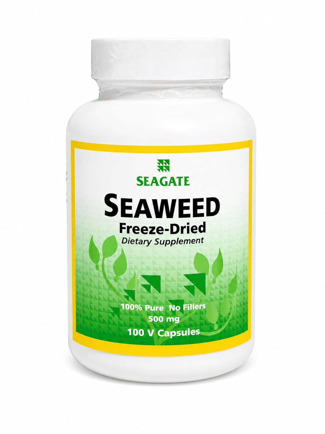 Seagate Freeze-Dried Seaweed 500 mg - 100 Capsules