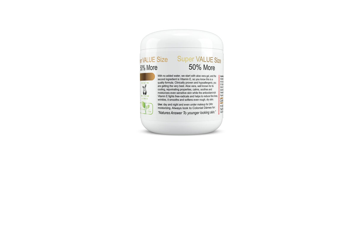 Colonial Dames Vitamin E and Aloe Moisturizing Cream - 6 oz - image 2