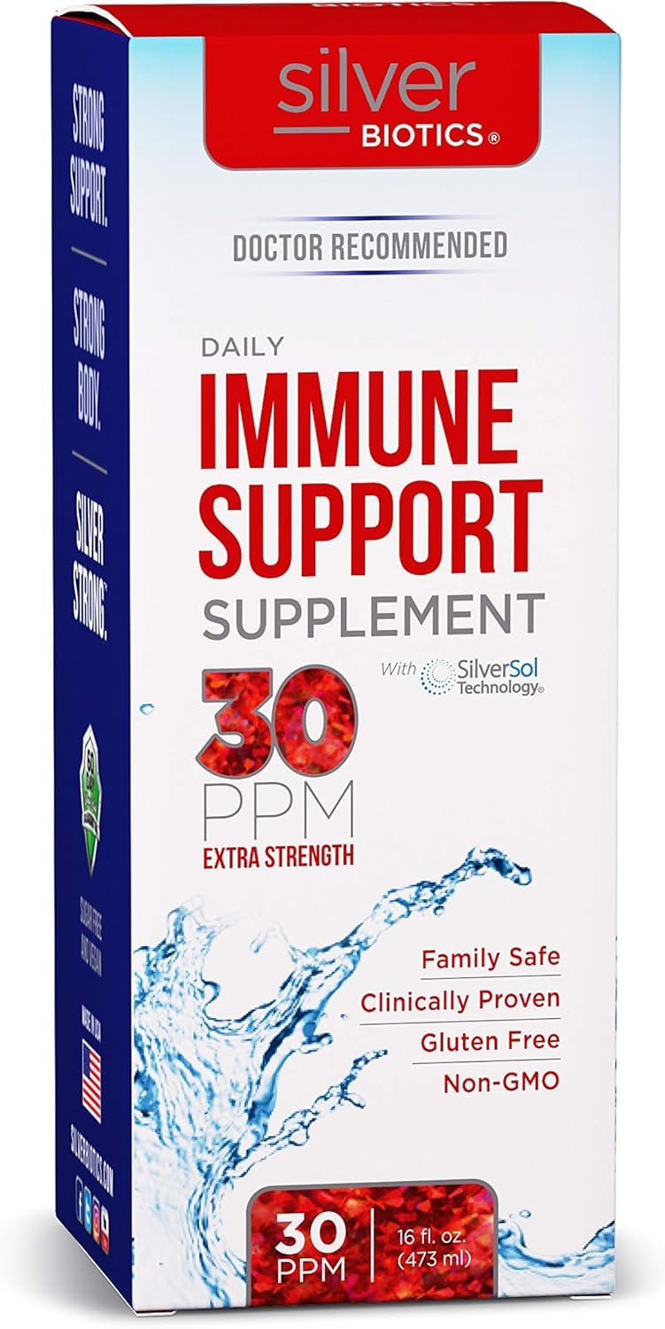 Silver Biotics 30 PPM Extra Strength Immune Support - 16 Fl Oz - image 5