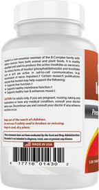 Best Naturals Inositol 1000 mg - 120 Tablets - image 7