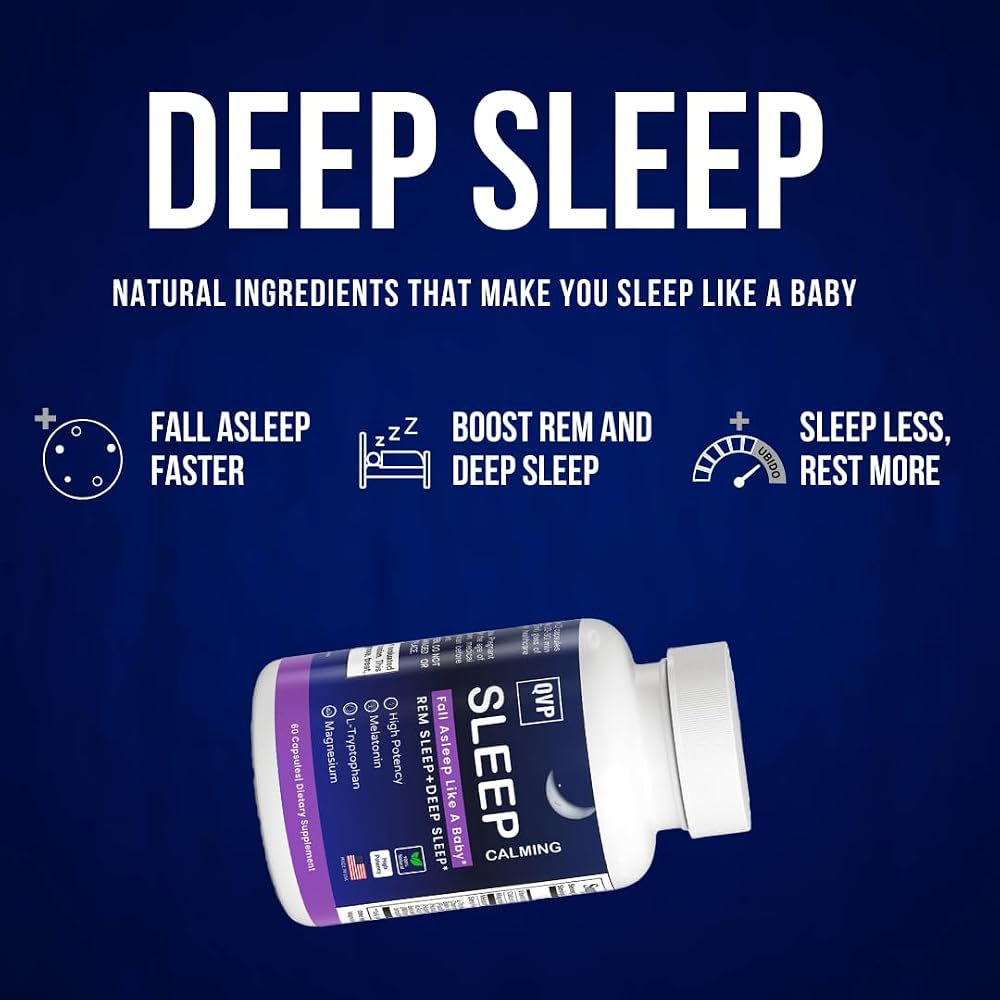 QVP Deep Sleep Formula - 60 Capsules - image 2