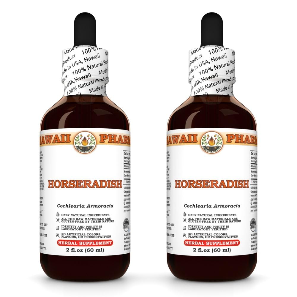 Hawaii Pharm Horseradish (Armoracia rusticana) Root Liquid Extract