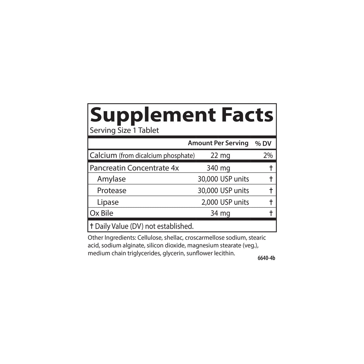 Carlson Natural Digestive Enzymes Multi-Enzyme - 50 Tablets - image 4