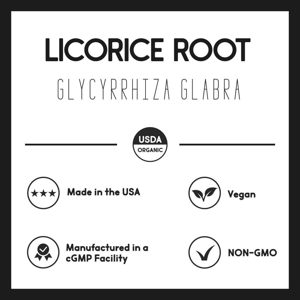Primal Health Foods Organic Licorice Root 1000 mg - 60 Servings - image 5