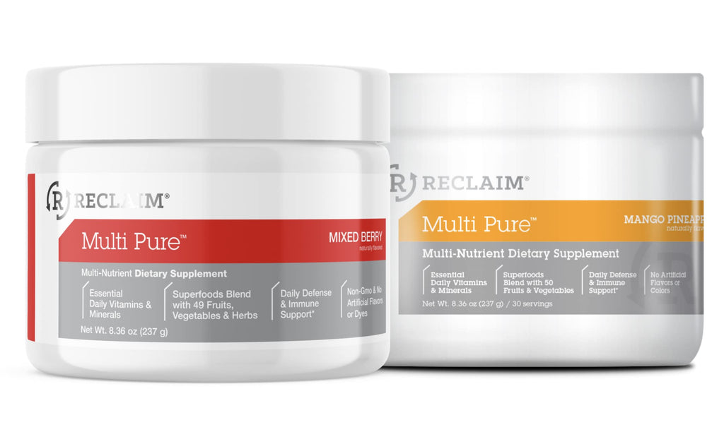 Complete Nutrition Reclaim Multi Pure Variety Pack - 30 Servings