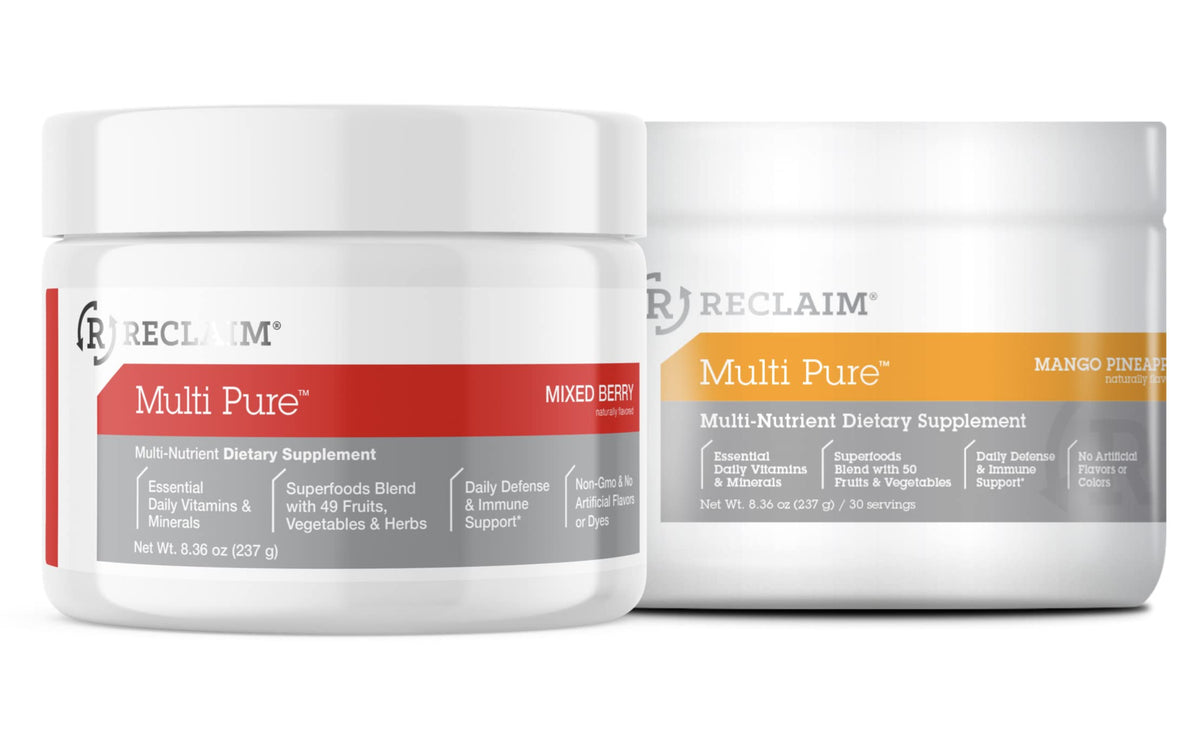 Complete Nutrition Reclaim Multi Pure Variety Pack - 30 Servings