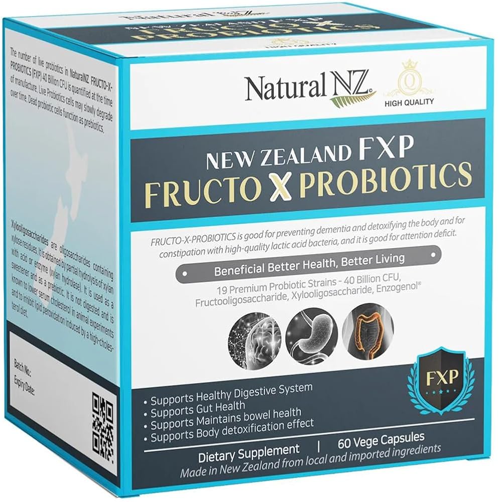 Natural NZ Fructo X Probiotics 40 Billion - 60 Vegetarian Capsules - image 5