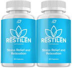 Indelo Restilen Stress Relief Capsules - 120 Capsules
