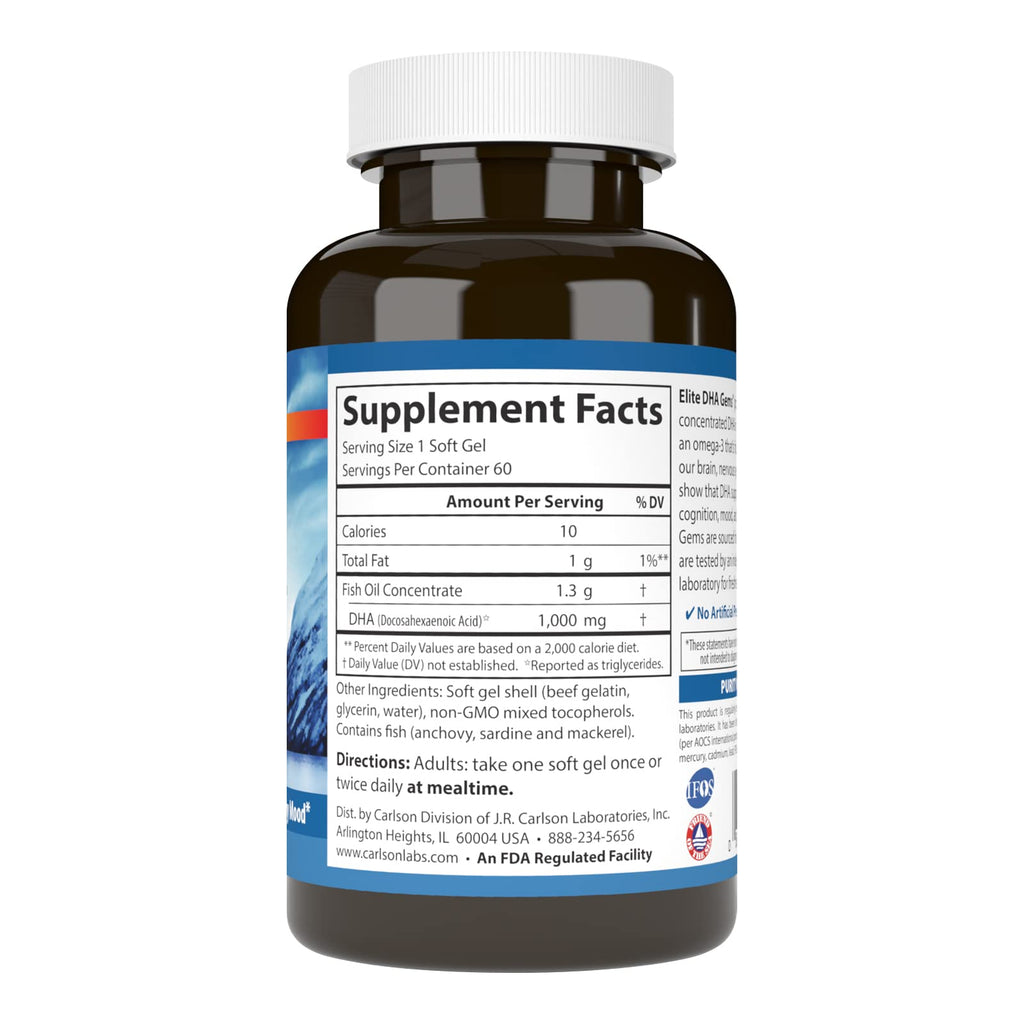 Carlson NUTRITIONAL_SUPPLEMENT
