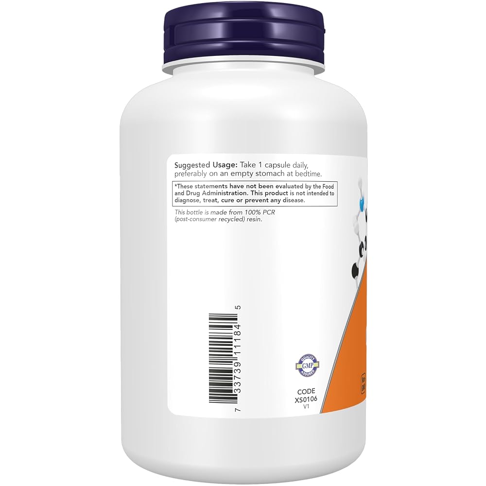NOW Foods 5-HTP 100 mg Neurotransmitter Support - 240 Vegetarian Capsules - image 2