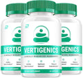 Indelo Vertigenics Brain Supplement Capsules for Memory and Focus - 180 Capsules