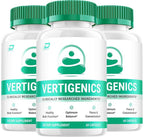 Indelo Vertigenics Brain Supplement Capsules for Memory and Focus - 180 Capsules