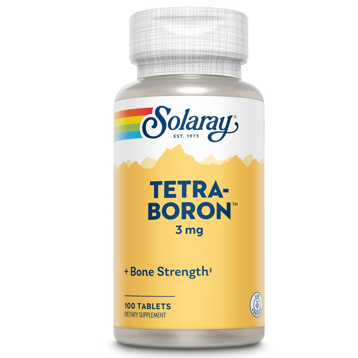 Solaray Tetra Boron 3mg - 100 Tablets