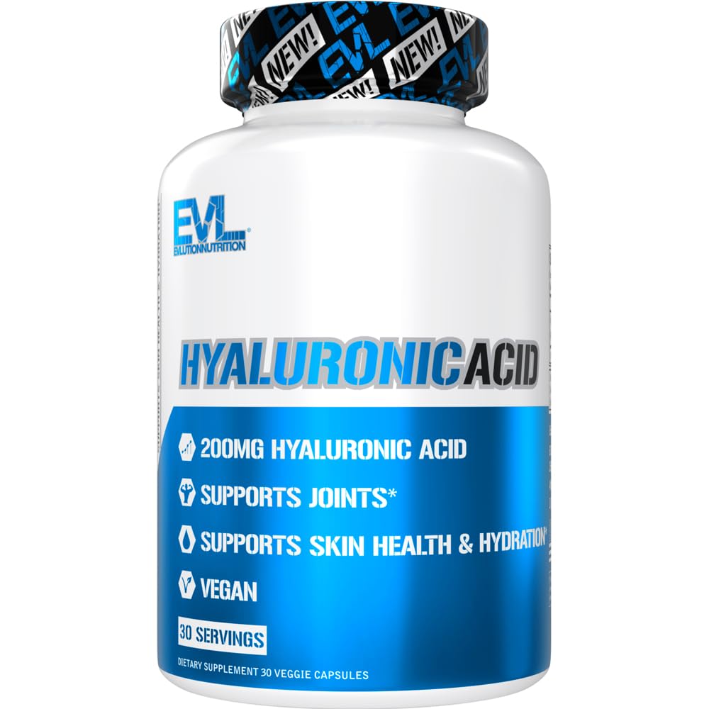 Evlution EVL Hyaluronic Acid 200mg - 30 Capsules