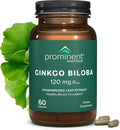 Prominent Nutrition Ginkgo Biloba 120 mg - 60 Capsules