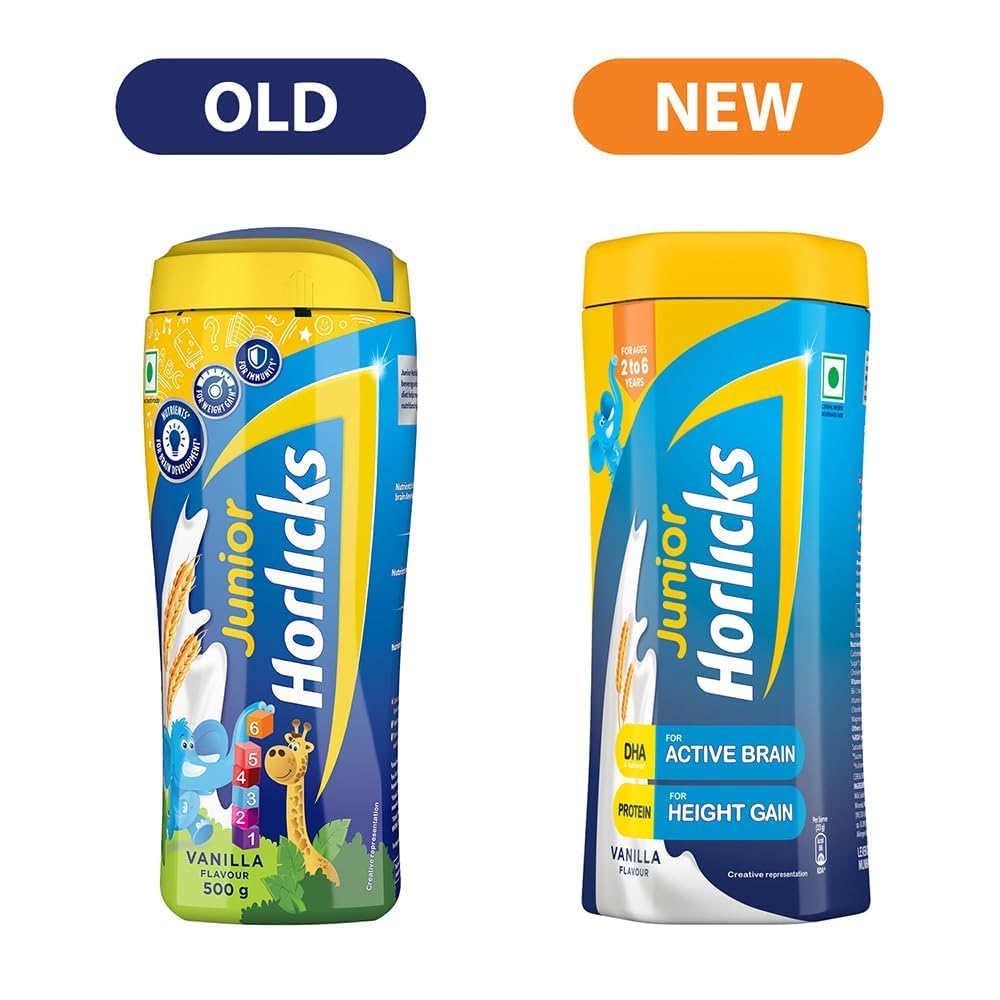 Junior Horlicks Original Stage 1 Malted Drink - 500g - image 3