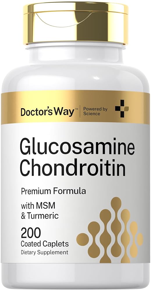 Doctor's Way Glucosamine Chondroitin MSM Turmeric - 200 Caplets