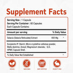 VEDIKROOTS Salacia Capsules Herbal Supplement - 60 Vegetarian Capsules - image 9